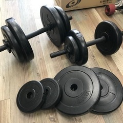 ラバーダンベル セット 筋トレ用品