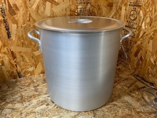 (6101) 未使用 遠藤商事 TKG 45cm アルミ 寸胴鍋 目盛付き 業務用 飲食店 店舗用品