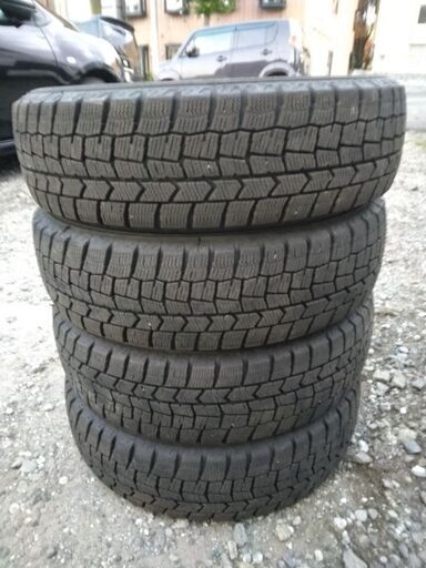 ☆165/65R14 ウインターマックス02 中古4本ハスラールーミー