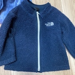 ノースフェイスあり　ベビー服80センチ冬物の画像