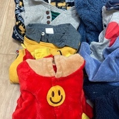 ノースフェイスあり　ベビー服80センチ冬物の画像