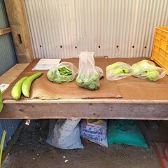 野菜など　無人販売の画像