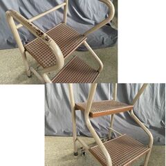 【 118-移動式踏み台 】メッセージ不要・早く引き取った者勝ち　中古品　の画像