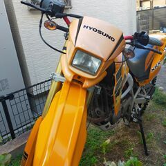 ヒョースン　XRX125D   不動車の画像