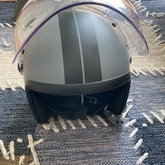 ジェットヘルメット　スモークスクリーン付きの画像