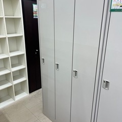 ★622　スチールロッカー3人用　鍵付き　【リサイクルマート鹿児島宇宿店】