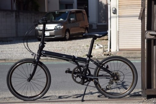 【整備済】ダホン クロモリ折り畳み自転車 スピードファルコ