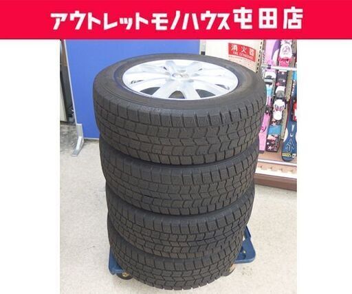 商談中　スタッドレスタイヤセット 195/65R15 91Q 2020年製 グッドイヤー アイスナビ7 社外アルミ 15インチ 6J 5H 114.3 4本セット 札幌市 屯田店