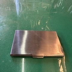 スチール製名刺入れの画像