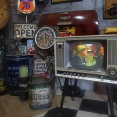 ブラウン管テレビ（改）液晶カラーテレビ  #ヴィンテージ家具
#...