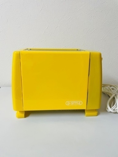 ☆新品未使用！ツイントースター  イエロー 昭和レトロ家電☆