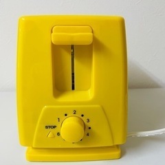 ☆新品未使用！ツイントースター  イエロー 昭和レトロ家電☆の画像