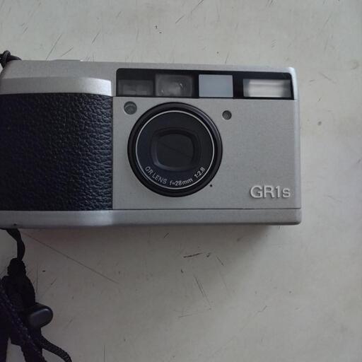 RICOH　GR1s シルバー　電池新品　動作OK