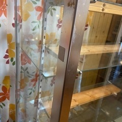 業務用ガラスショーケース 高さ170cm の画像