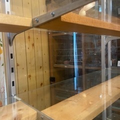 業務用ガラスショーケース 高さ170cm の画像
