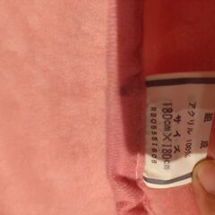 3連休の朝に取りに来れる方　中古　西川のこたつの中掛け毛布の画像