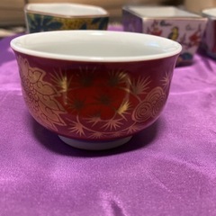 🔻九谷焼 組盃 時代画風/青郊窯　和食器 酒器 セットの画像