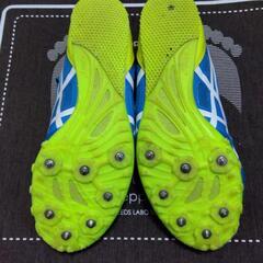 【美品】asics（TTP526）陸上競技用スパイク 26.5cmの画像