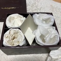 LANCELフリーカップ５客  LANCEL PARISの画像