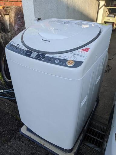 Panasonic　8kg 洗濯乾燥機