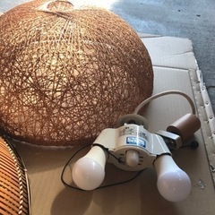 アジアン風ペンダント照明　3セットの画像