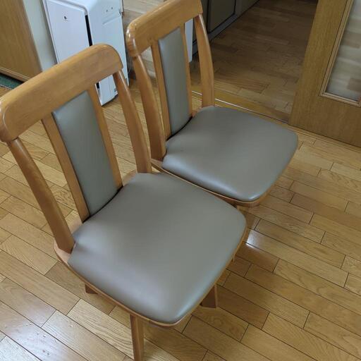 回転式ダイニングチェア イス