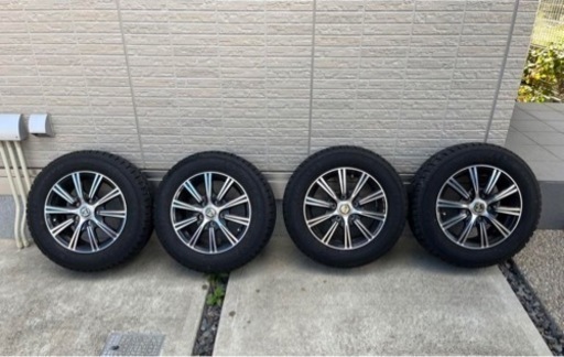 取りに来てくれる方値引きします。美品バリ山⭐︎ スタッドレスタイヤ(15インチ) アルミホイール付