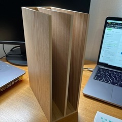 無印　書類スタンドの画像