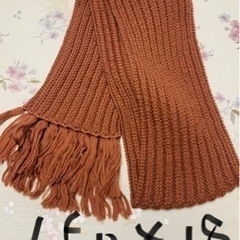 おばあちゃんの手作りマフラーです。の画像