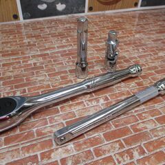 DIMIWORK　DW017T　ソケットレンチセット　未使用品　店舗展示品　22/21/19/17/16/15/14/13/12/11/10/8/7mm　ラチェット/エクステンションバー　【ハンズクラフト宜野湾店】の画像