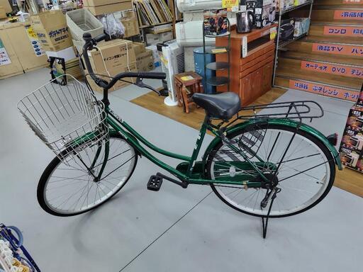 J023★使用感有り★普通自転車★PINO TEE★ダイナモ★26インチ