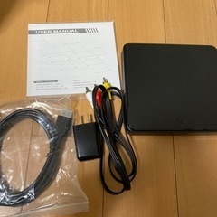 ミニDVDプレイヤー　リモコン付き