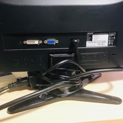 acer パソコンディスプレイ　モニターの画像