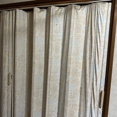 中古　アコーディオンカーテン　値下げの画像