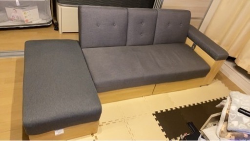 お譲り先決定しました。収納付きソファ