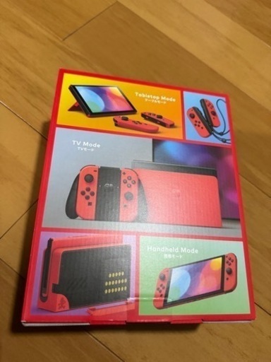 新品Nintendo Switch（有機ELモデル） マリオレッド➕ソフト