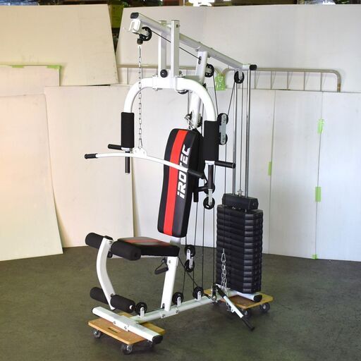 【ジモ取引終了11/19】≪zyt1188ジ≫ iROTEC/アイロテック 筋力トレーニングマシン NEWマルチホームジムDX？ 150ポンドタイプV2？ 現状品 50805-11
