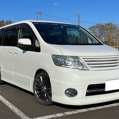 セレナハイウェイスターVエアロセレクション 冬タイヤ付き！ 車検...