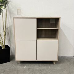  14537  イーナ バイカラースクエアキャビネット Erin エリン   ◆大阪市内・東大阪市他 5,000円以上ご購入で無料配達いたします！◆ ※京都・高槻・枚方方面◆神戸・西宮・尼崎方面◆奈良方面、大阪南部方面　それぞれ条件付き無料配送あり！            