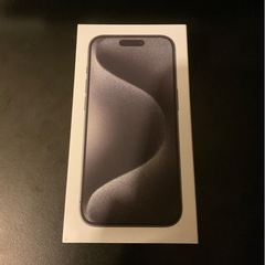 iPhone 15 Pro ブラックチタニウム 256 GB SIMフリー