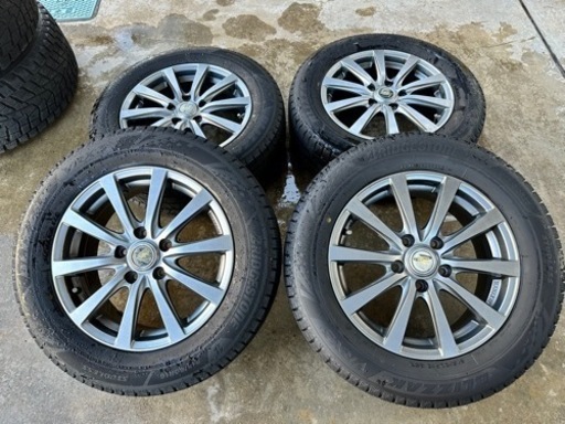 215/60R16 ブリヂストンVRX3 アルミセット