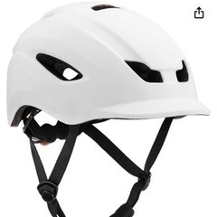 自転車用ヘルメットホワイト