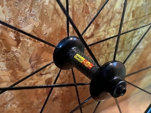 Mavic Cxr80 前後セット　CX01ブレード付き走行距離少TUFOチューブラータイヤ　美品マヴィック　レアSHIMANO sr