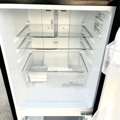 高年式美品♪ガラストップ☆★ ハイセンス Hisense 冷凍冷蔵庫 下冷凍庫 134L★☆の画像
