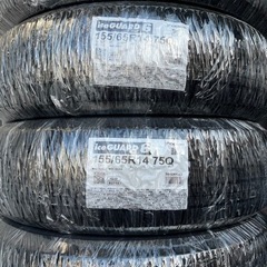 23年製！155/65R14ヨコハマタイヤiceGUARD iG...