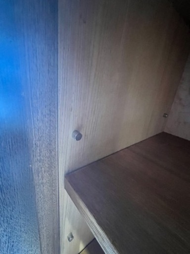 シューズボックス　下駄箱　タモ材