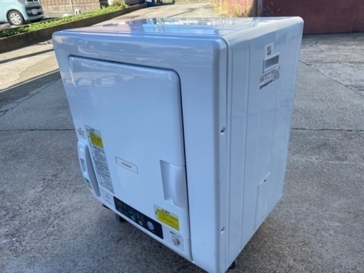HITACHI 衣類乾燥除湿機 DE-N60WV 2021年製 6.0kg　②●E093M478