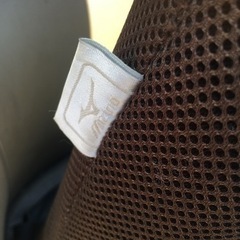 mizuno★ミズノ　じつは！腹筋君　腹筋トレーニング　シットアップ　座椅子★中古　茶色の画像