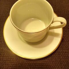 ティファニーのコーヒーカップ＆ソーサー(二脚セット)の画像