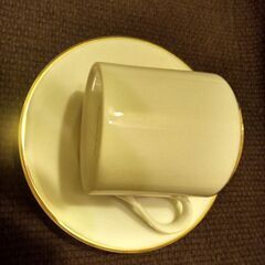 ティファニーのコーヒーカップ＆ソーサー(二脚セット)の画像